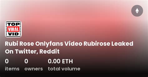 rubirose onlyfans videos|Rubi Rose 809 Leaked OnlyFans Files